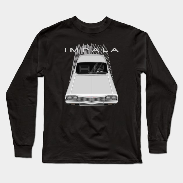 Chevrolet Impala SS 1964 - white Long Sleeve T-Shirt by V8social